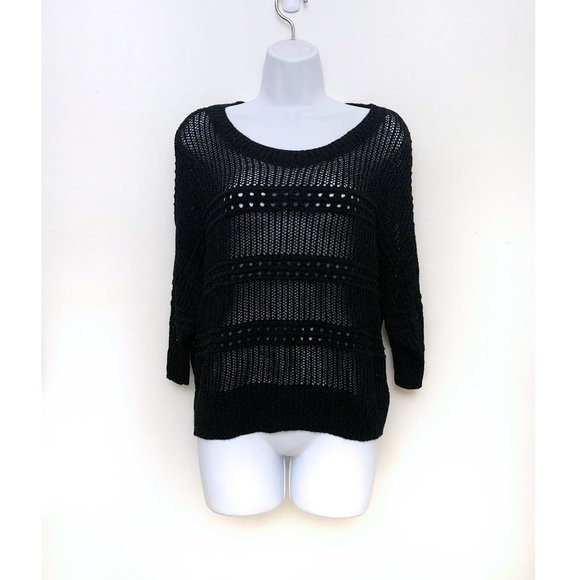 Express Tops - Express - Black Knit Top